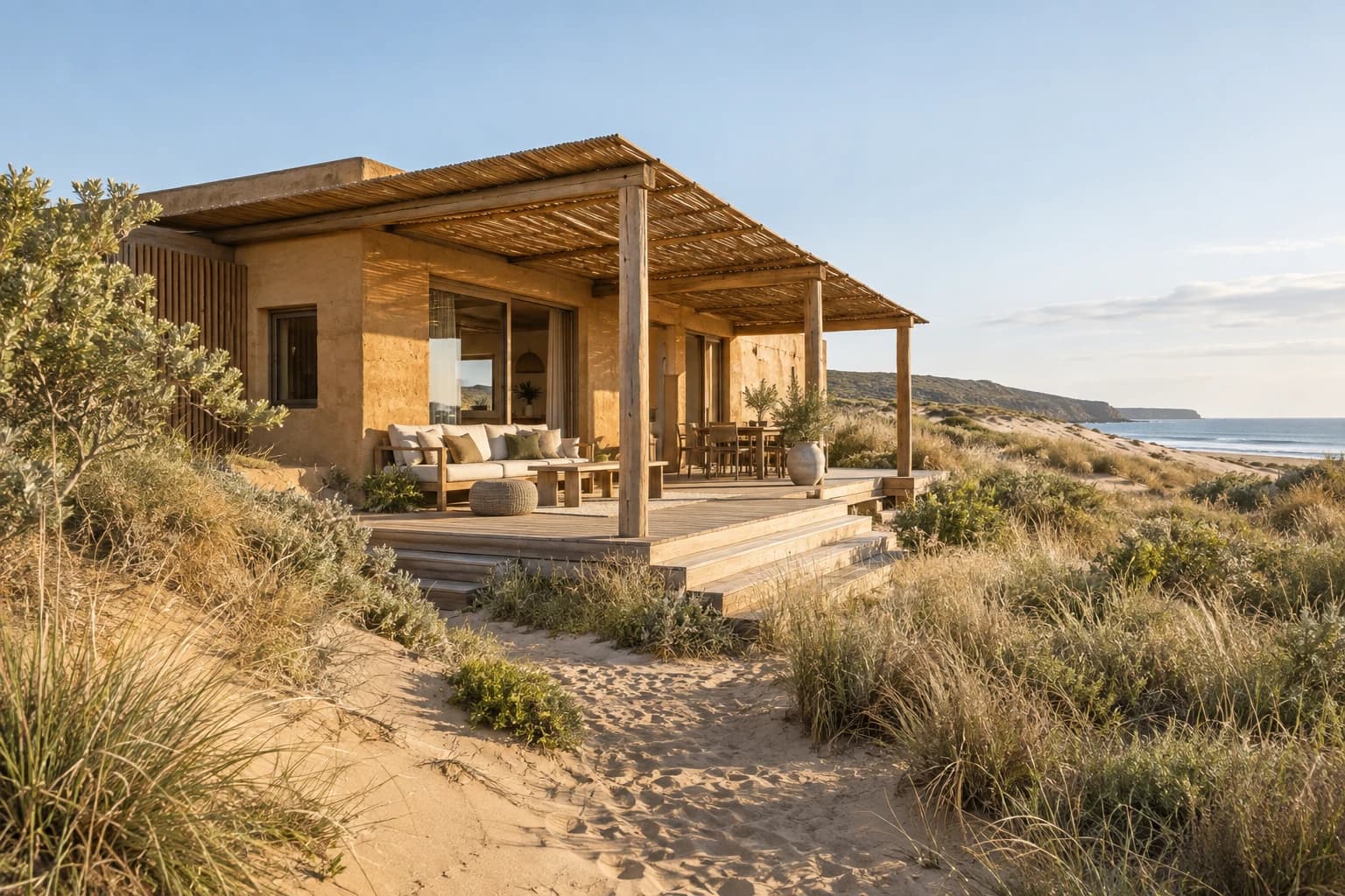 Dune Cabin, view 1