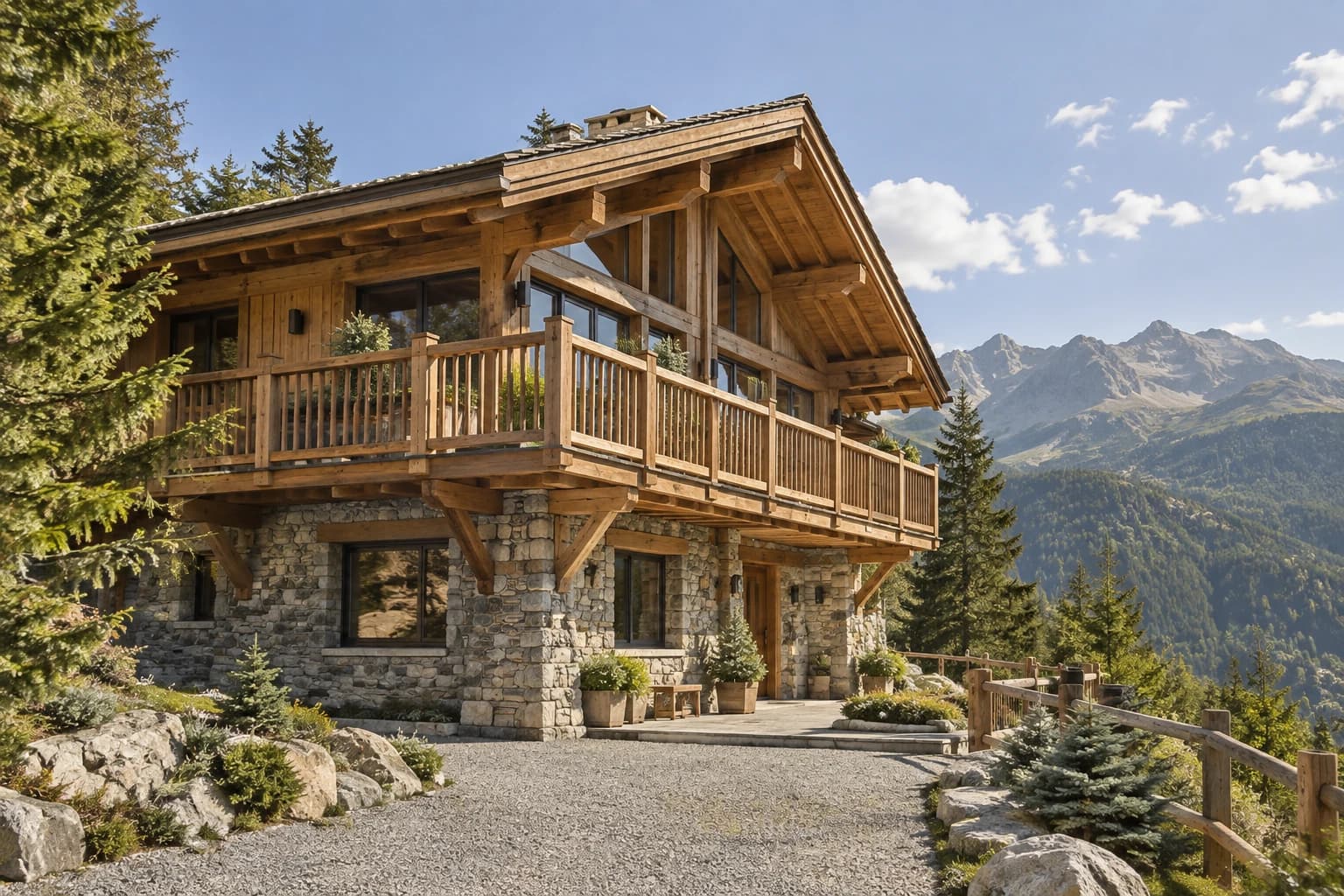 Ridge Chalet, view 1